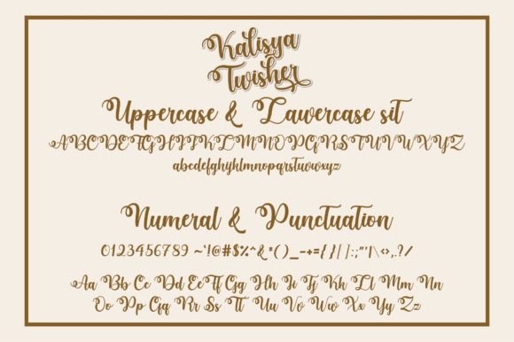 Kalisya Twisher Font - Preview 6