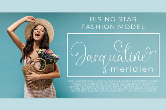 Marcelina Font PNG with transparent background - Preview 2