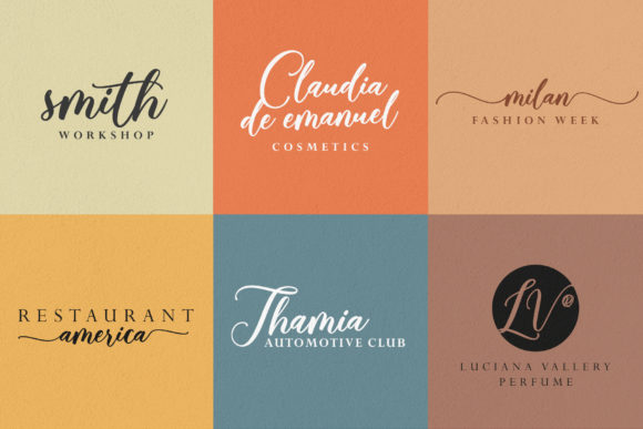 Milenium Script Font PNG with transparent background - Preview 3