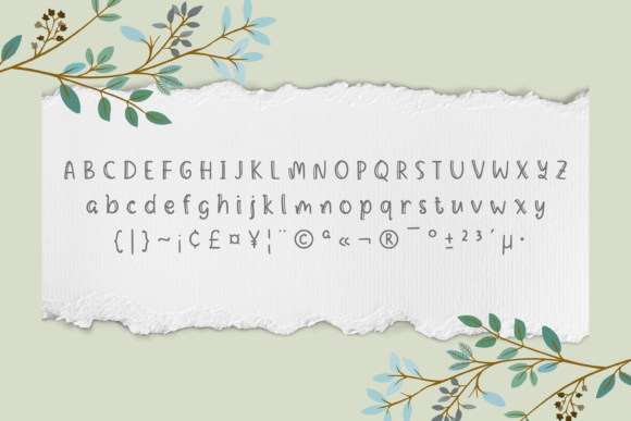 Nylathri Font PNG with transparent background - Preview 1