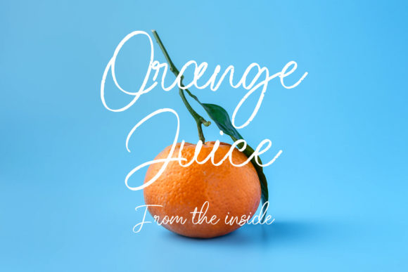 Pacifica Tropics Font PNG with transparent background - Preview 4