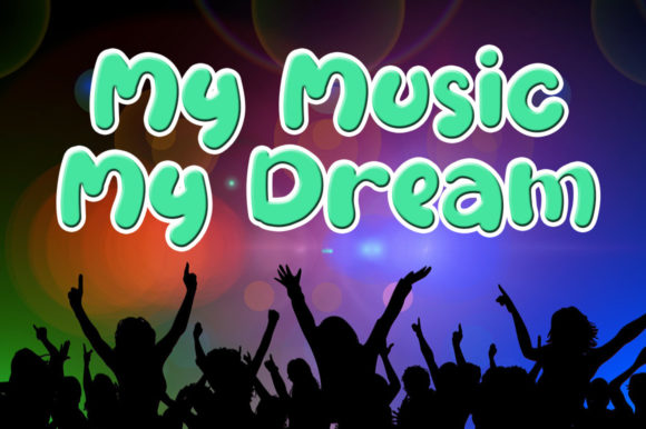 Pop Hits Font PNG with transparent background - Preview 3