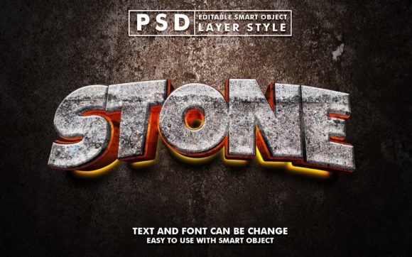 3d Metal Realistic Text Effect