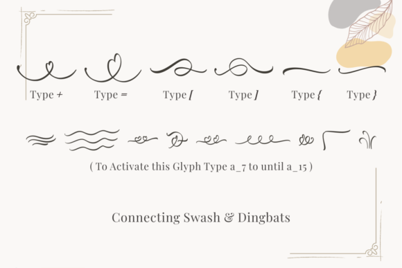Aesthetic Pattern Duo Font - Preview 4
