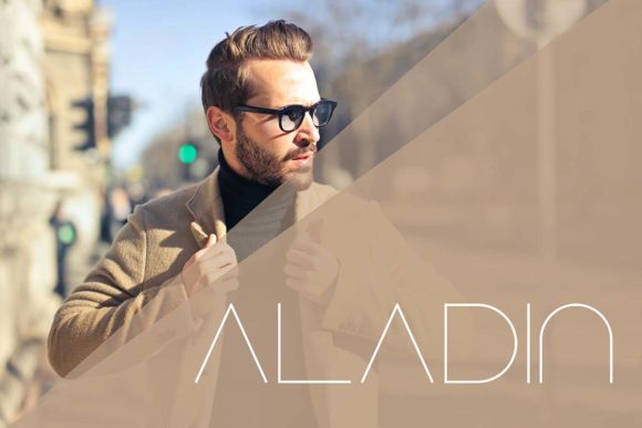 Aladin Font - Preview 1