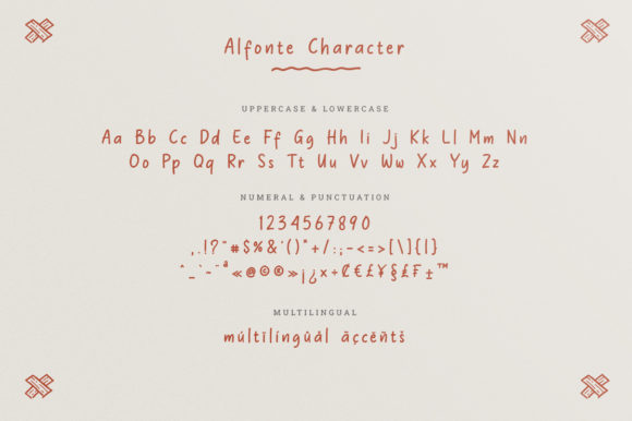 Alfonte Font - Preview 2