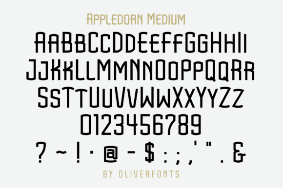 Appledorn Font - Preview 5