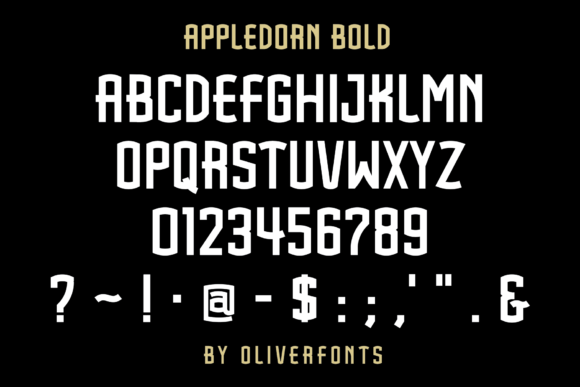 Appledorn Font - Preview 6