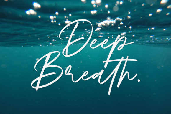 Aquatype Signature Font - Preview 1