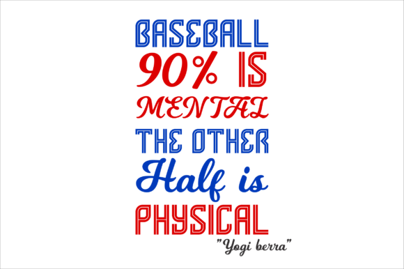 Baseball Font - Preview 6