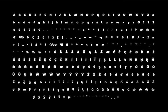 Black Boundy Font - Preview 5