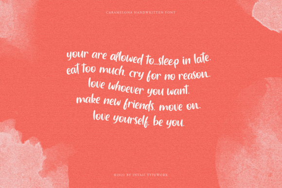 Caramelona Font - Preview 3