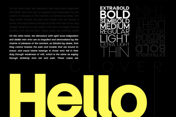 Clover Font - Preview 2