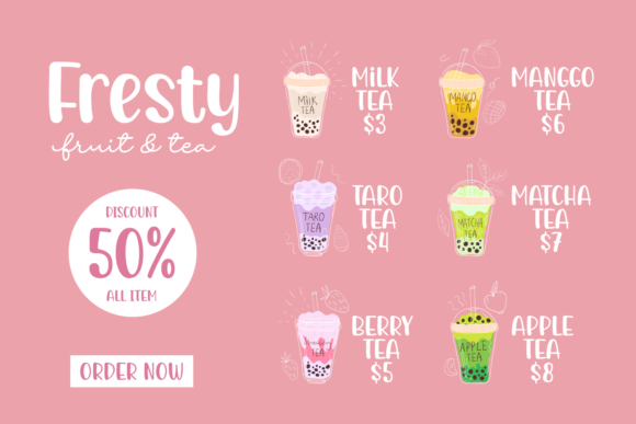 Creamy Sugary Font - Preview 2