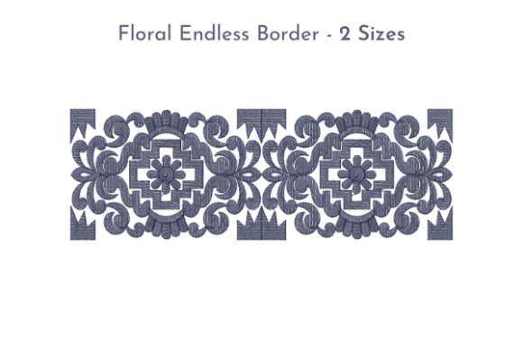 Dress Endless Border
