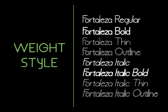 Fortaleza Font - Preview 2