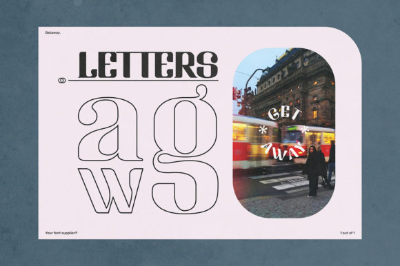 Getaway Font - Preview 3