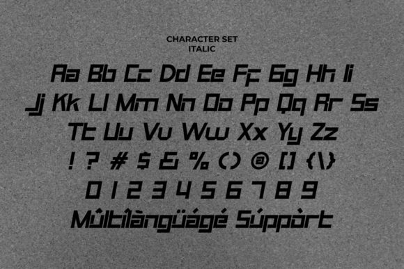 Grandness Font PNG with transparent background - Preview 6