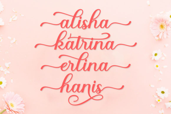 Hey Kayla Font PNG with transparent background - Preview 4