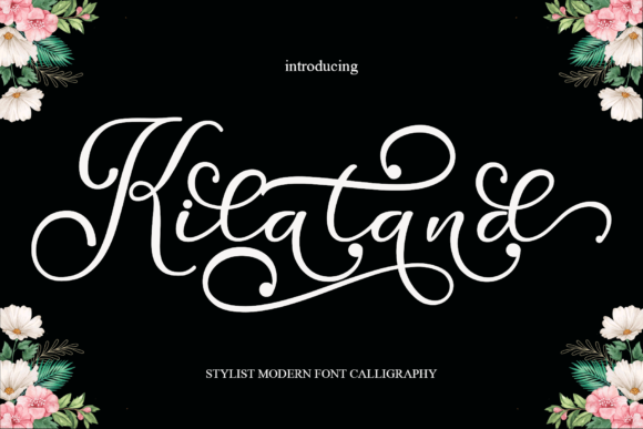 Kilatand Font PNG with transparent background - Preview 1