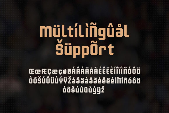 Marines Font PNG with transparent background - Preview 3