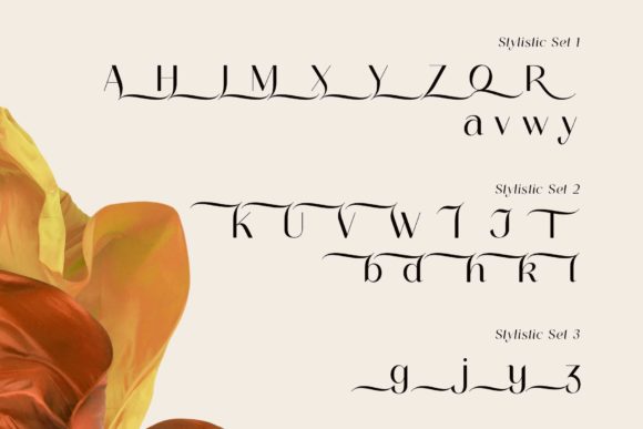 Rosehot Font PNG with transparent background - Preview 6
