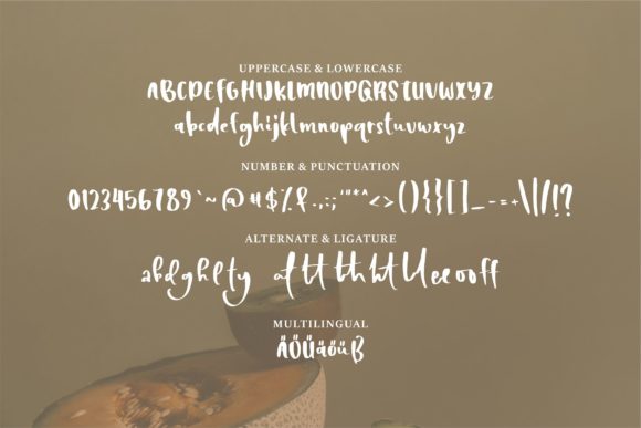 Satlar Font PNG with transparent background - Preview 5