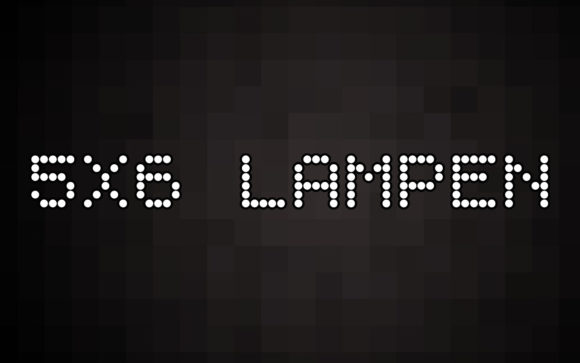5x6 Lampen Fonts