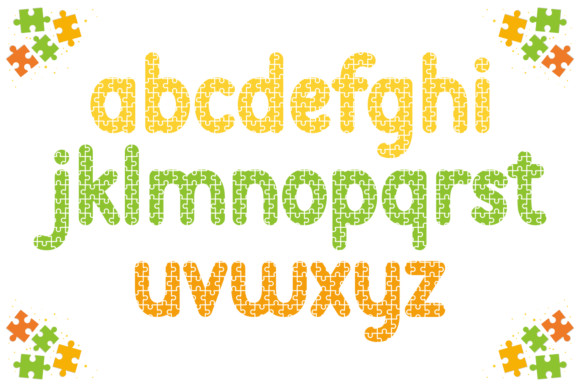 Autism Awareness Font - Preview 2