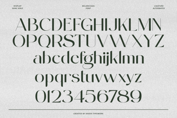 Belanciaga Font - Preview 5