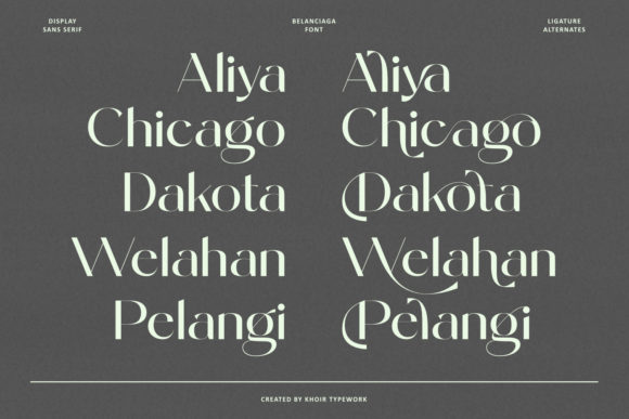 Belanciaga Font - Preview 6