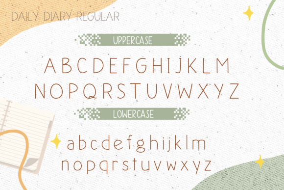 Daily Diary Font - Preview 1