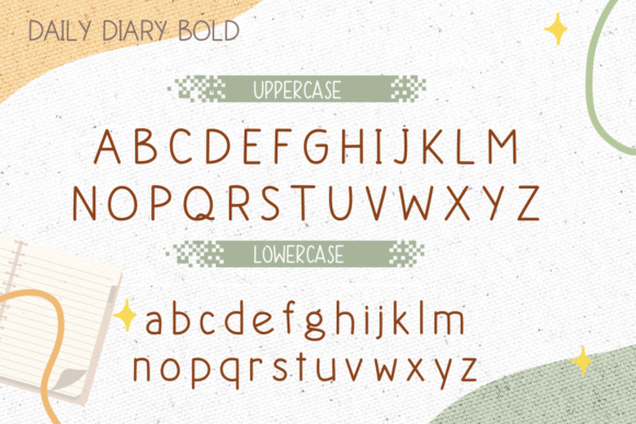 Daily Diary Font - Preview 3