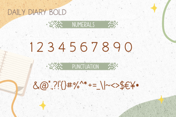 Daily Diary Font - Preview 4
