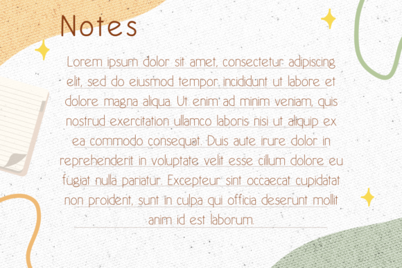 Daily Diary Font - Preview 5