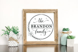 Family Monogram SVG Bundle Vol.4 Graphic by CraftlabSVG · Creative Fabrica