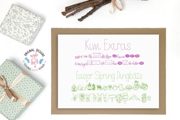 Kiwi Font PNG with transparent background - Preview 2