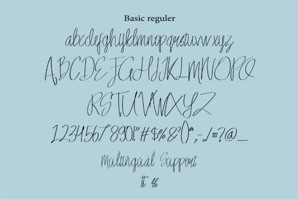 Manjalyta Font PNG with transparent background - Preview 4