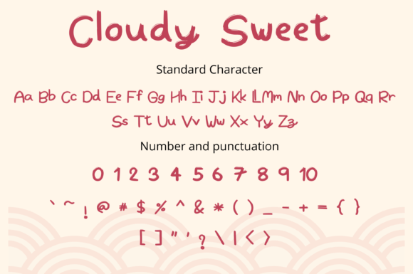 Noodle Street Style Font PNG with transparent background - Preview 1