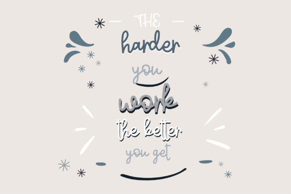 PN Pillowcase Font PNG with transparent background - Preview 2