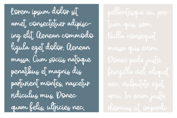 PN Pillowcase Font PNG with transparent background - Preview 3