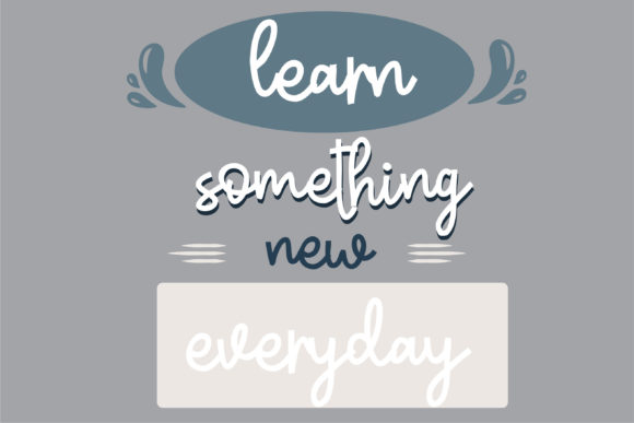 PN Pillowcase Font PNG with transparent background - Preview 5