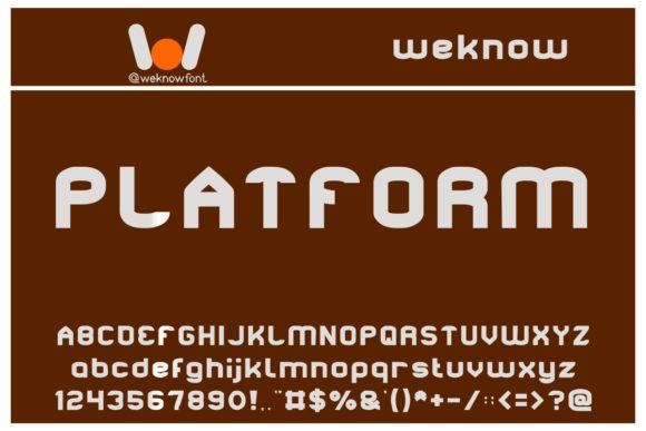Architecture Font - Preview 2