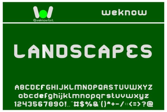 Architecture Font - Preview 3