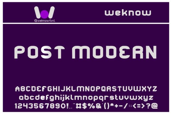 Architecture Font - Preview 4