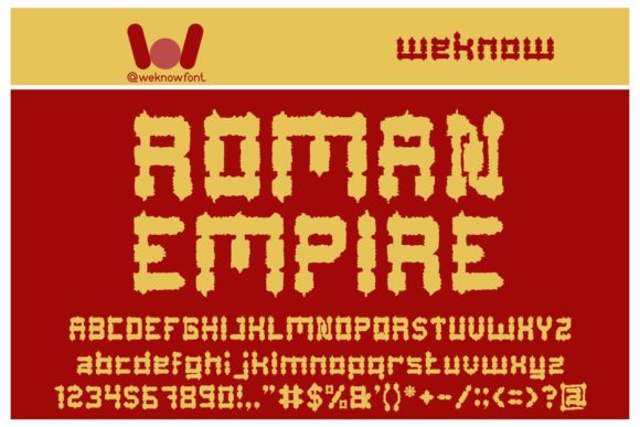 Barbarian Font - Preview 1