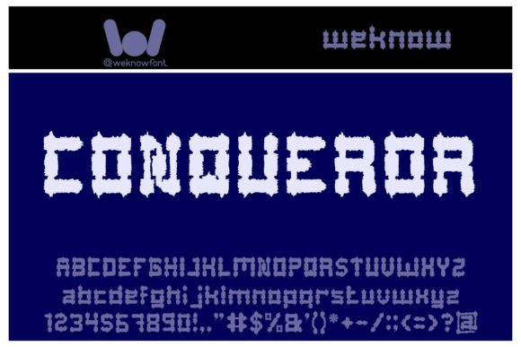 Barbarian Font - Preview 3
