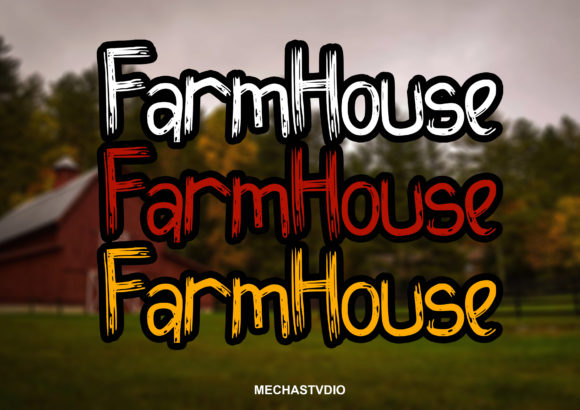 Blunt Fork Font - Preview 2