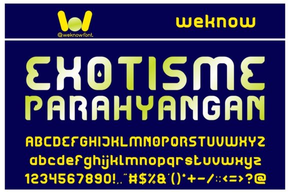Bogor Font - Preview 4