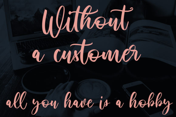 Cathelyne Script Font - Preview 3